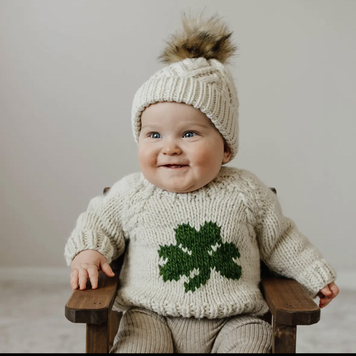 Shamrock Crew Neck Sweater Baby & Toddler