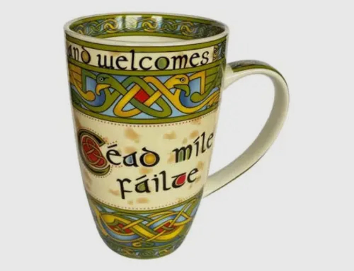 Gaelic Irish Welcome Ceramic Mug